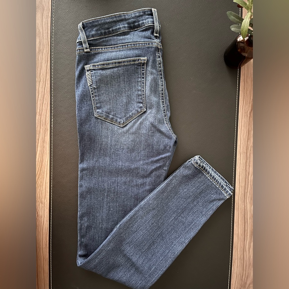 PAIGE Women's Skinny Jeans in Dark Blue